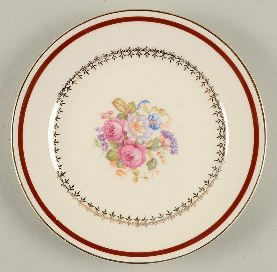 Hyde Park Bread & Butter Plate by Crooksville-1