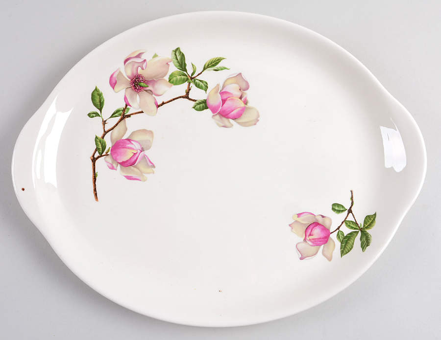 CRO90 15" Oval Serving Platter by Crooksville-1