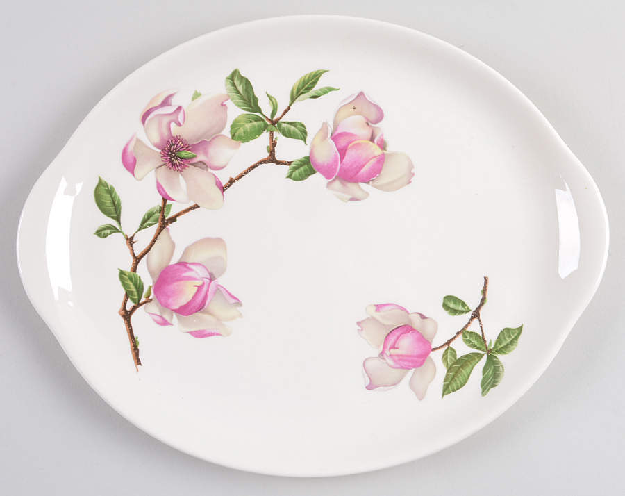 CRO90 11" Oval Serving Platter by Crooksville-1