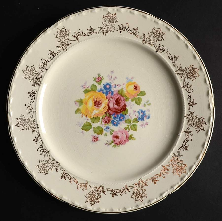 CRO99 Dinner Plate by Crooksville-1