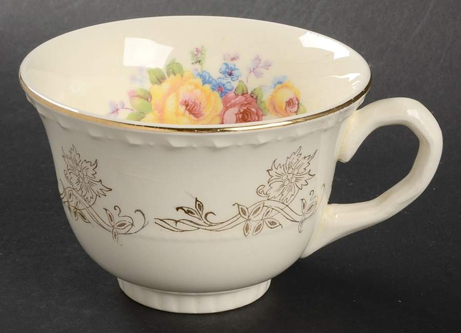 CRO99 Footed Cup by Crooksville-1