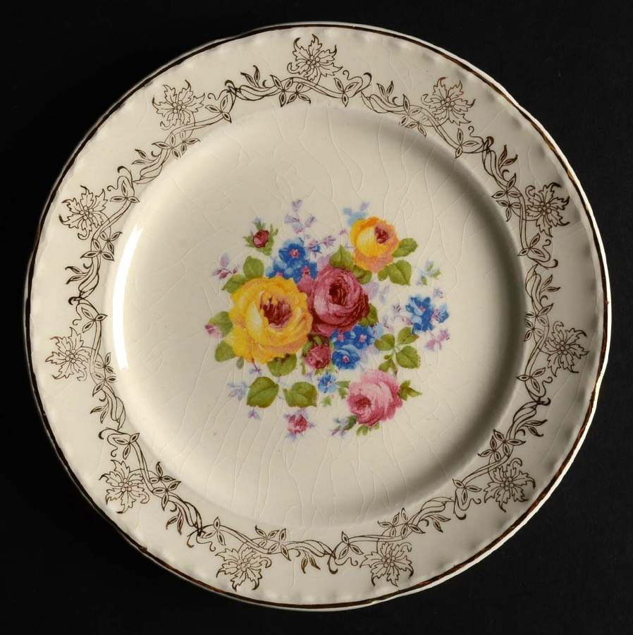 CRO99 Bread & Butter Plate by Crooksville-1