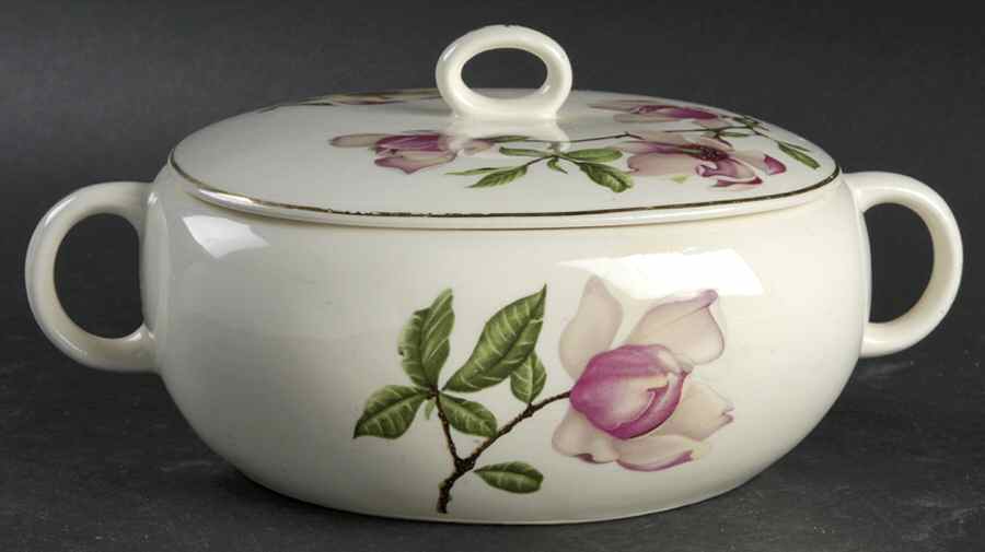 Delmar Diana Round Covered Vegetable by Crooksville-1