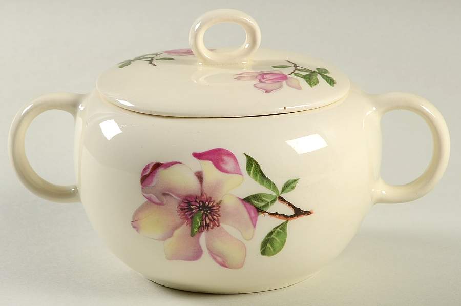 Delmar Diana Sugar Bowl & Lid by Crooksville-1