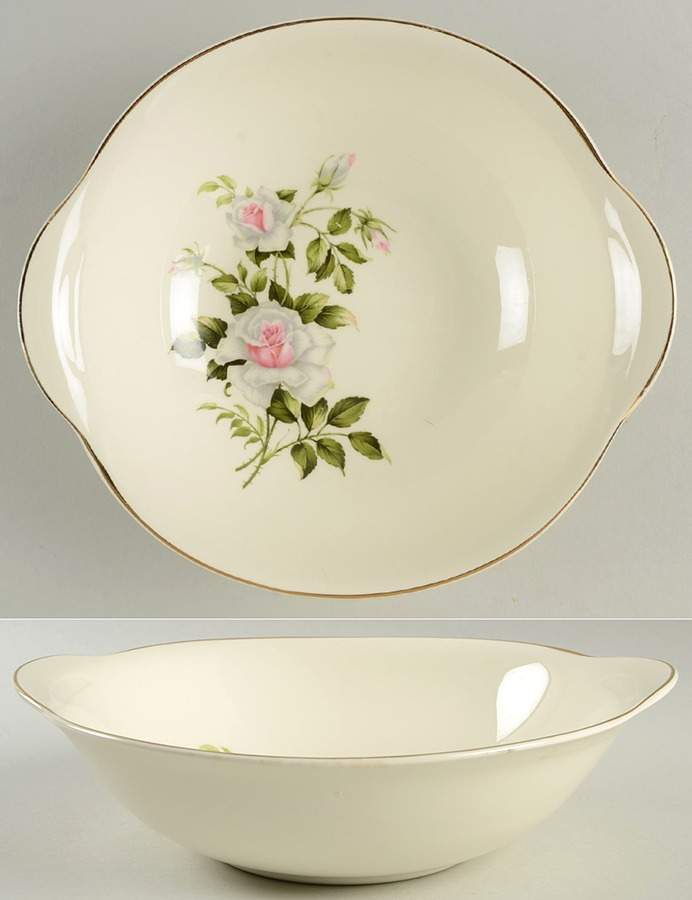 Delmar Marie 9" Round Vegetable Bowl by Crooksville-1