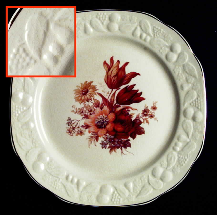 E84 Dinner Plate by Crooksville-1