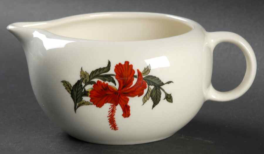 Flamingo Creamer by Crooksville-1