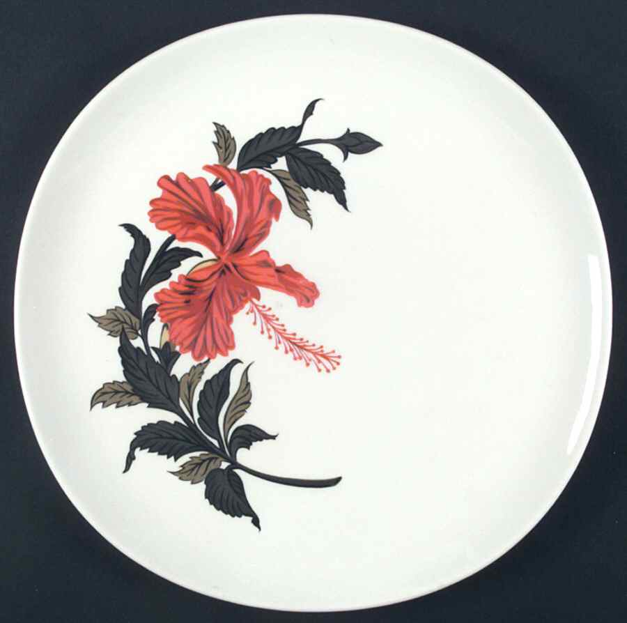 Flamingo Dinner Plate by Crooksville-1