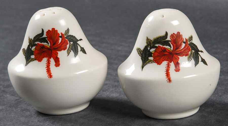 Flamingo Salt & Pepper Set by Crooksville-1