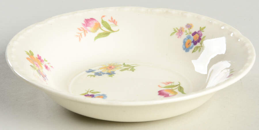 Little Bouquet Fruit/Dessert (Sauce) Bowl by Crooksville-1