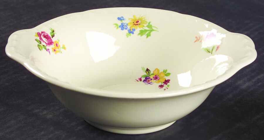 Little Bouquet Lugged Cereal Bowl by Crooksville-1