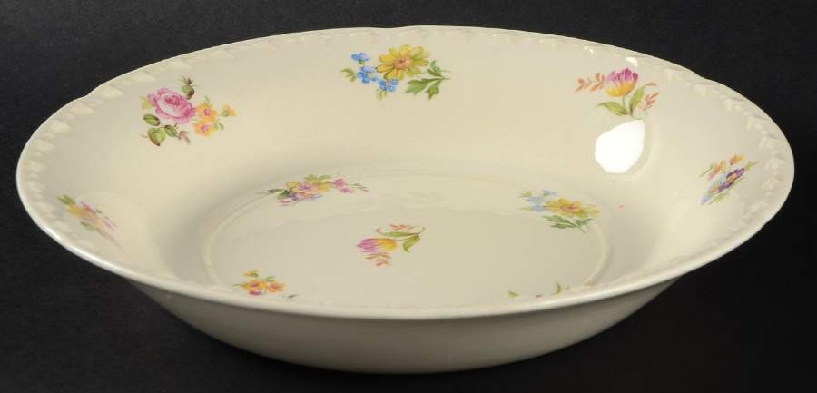 Little Bouquet Coupe Soup Bowl by Crooksville-1