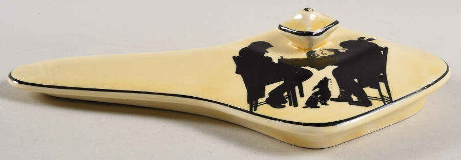 Silhouette Lid for Batter Jug by Crooksville-1