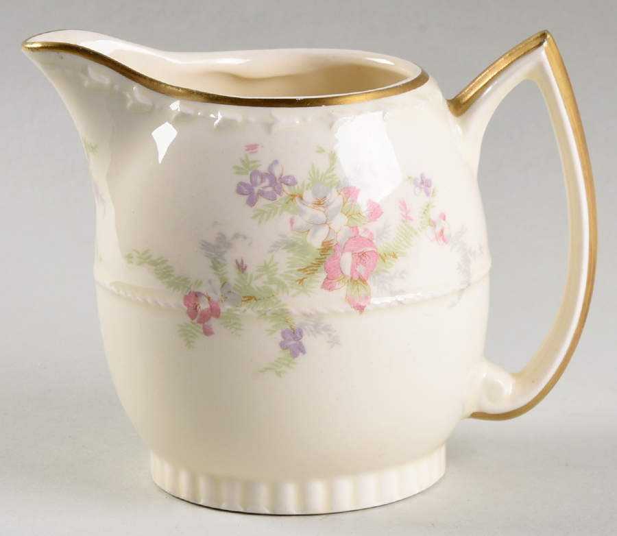 Spring Blossom Creamer by Crooksville-1