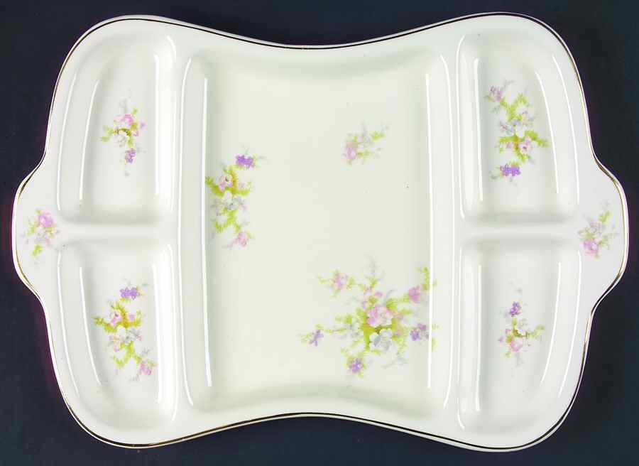 Spring Blossom 5-Part Relish by Crooksville-1
