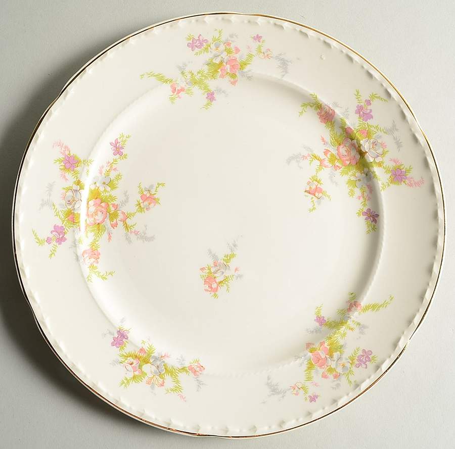 Spring Blossom Dinner Plate by Crooksville-1