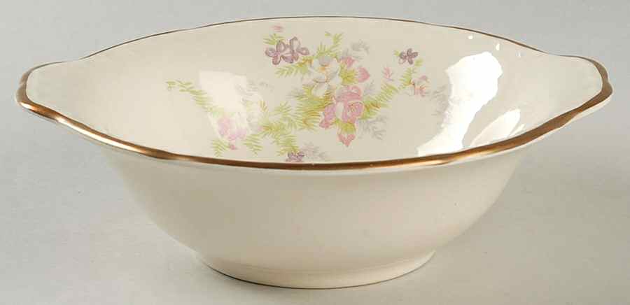 Spring Blossom Lugged Cereal Bowl by Crooksville-1