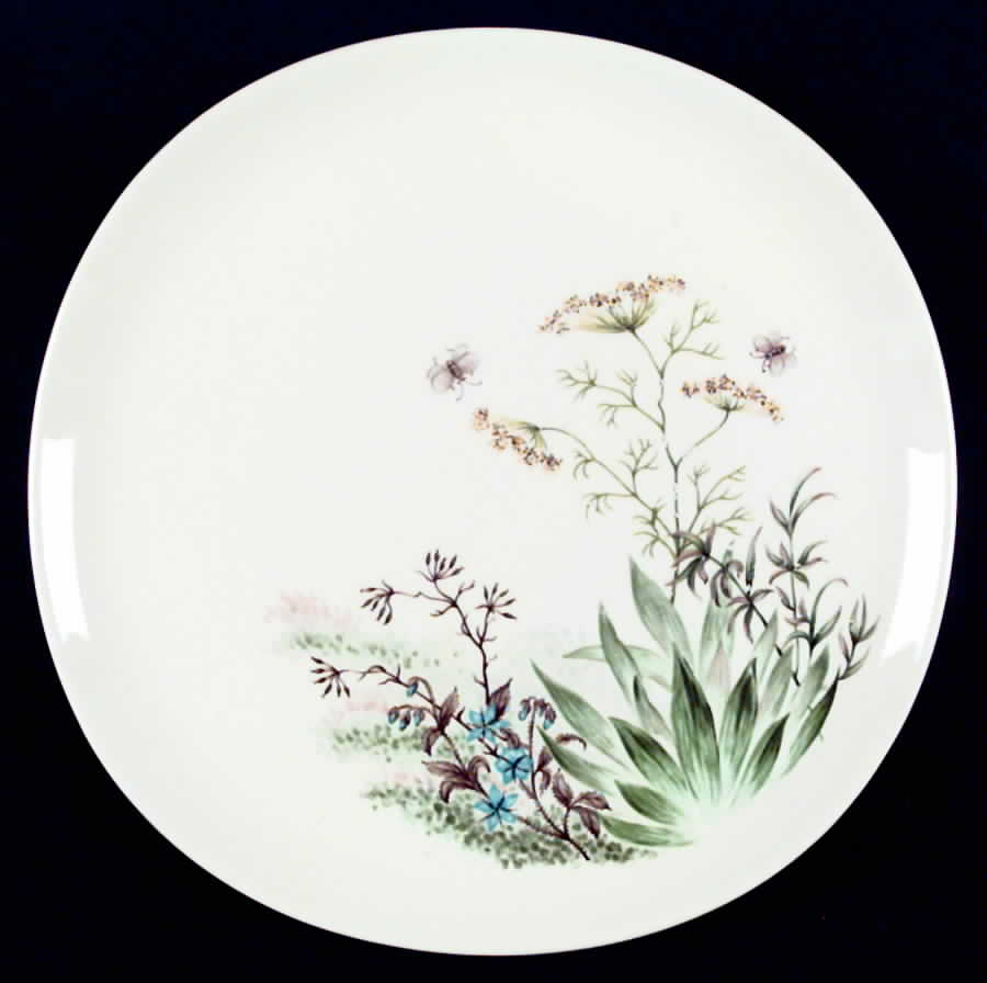 Wildflower Dinner Plate by Crooksville-1