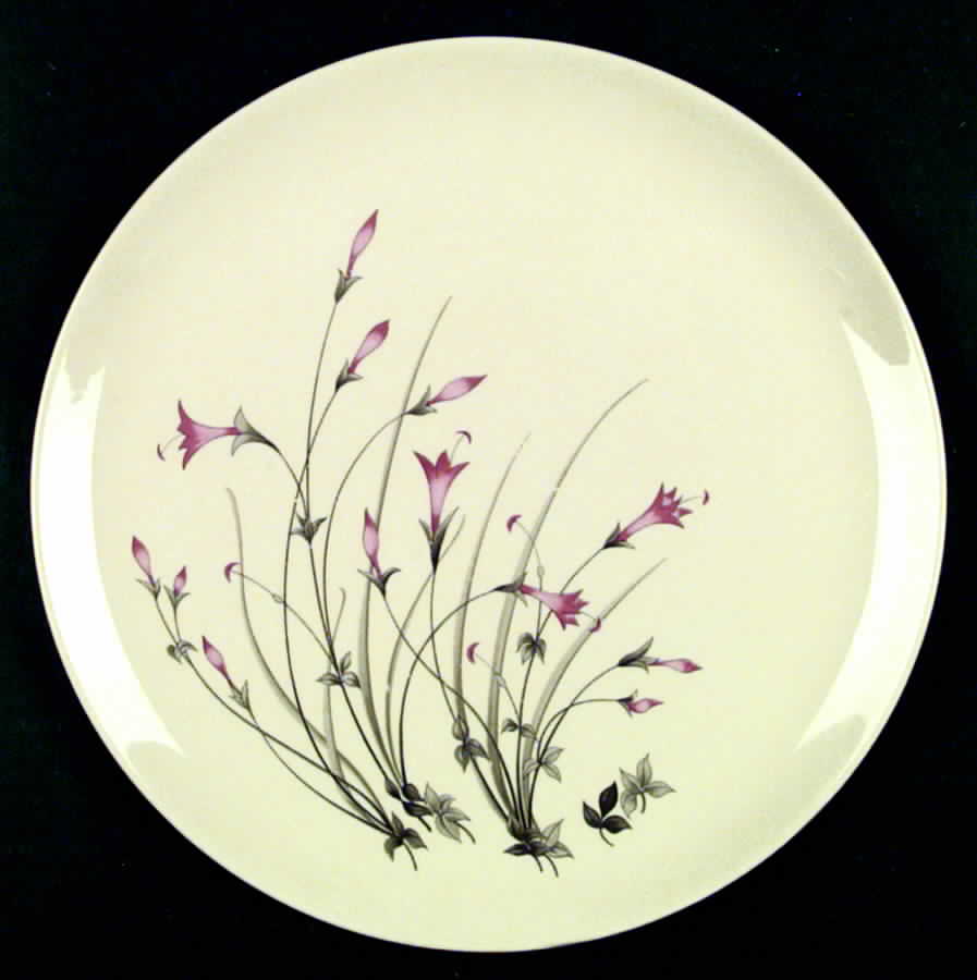Windblown Dinner Plate by Crooksville-1
