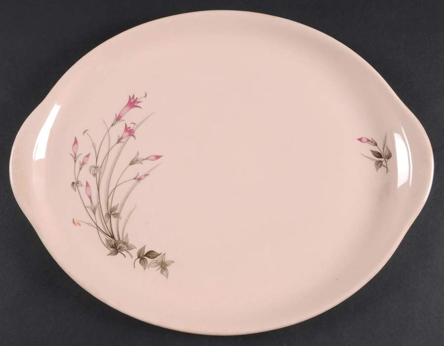 Windblown 11" Oval Serving Platter by Crooksville-1