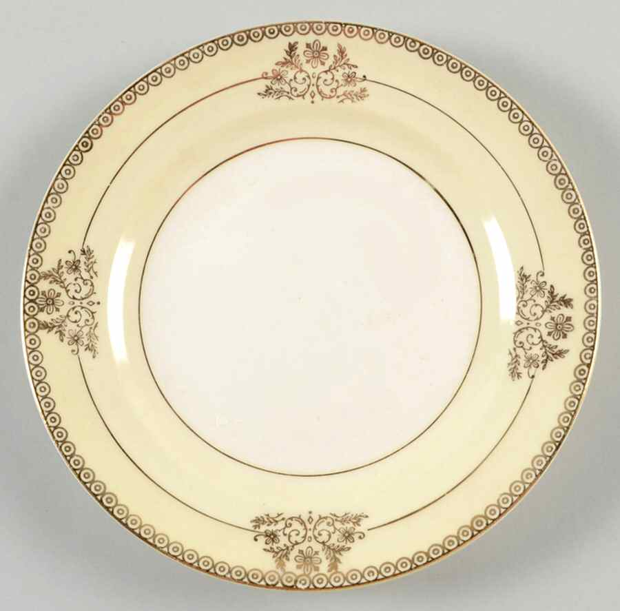 10007 Bread & Butter Plate by Crown Potteries-1