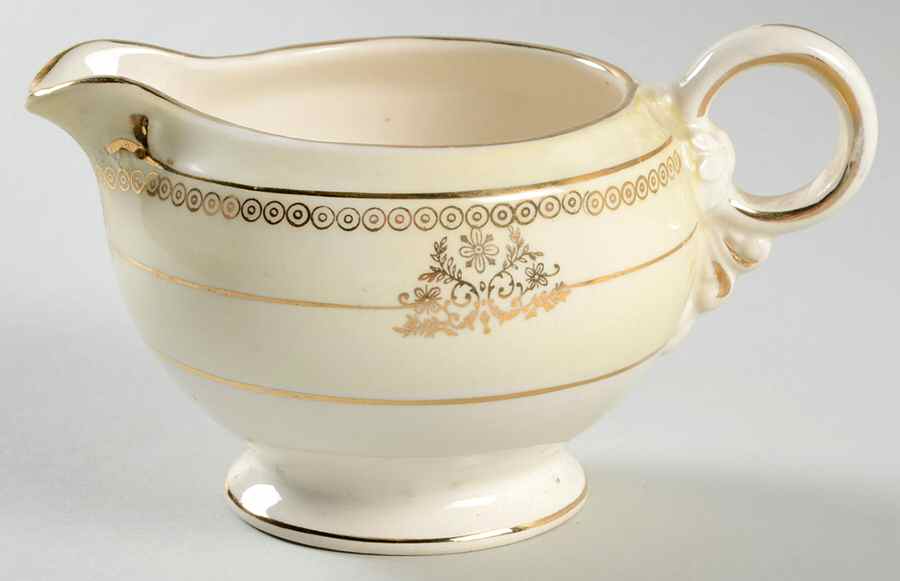 10007 Creamer by Crown Potteries-1