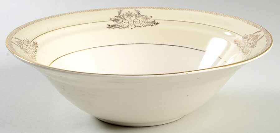 10007 8" Round Vegetable Bowl by Crown Potteries-1
