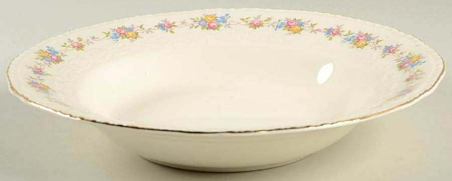15007 Rim Soup Bowl by Crown Potteries-1
