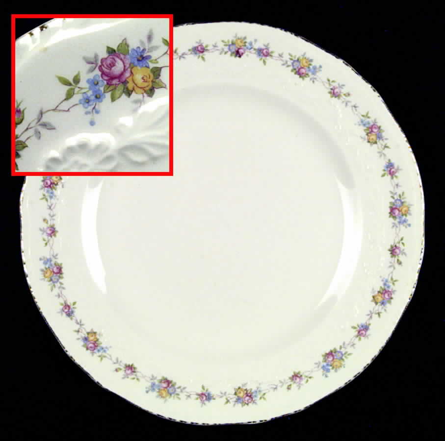 15007 Dinner Plate by Crown Potteries-1
