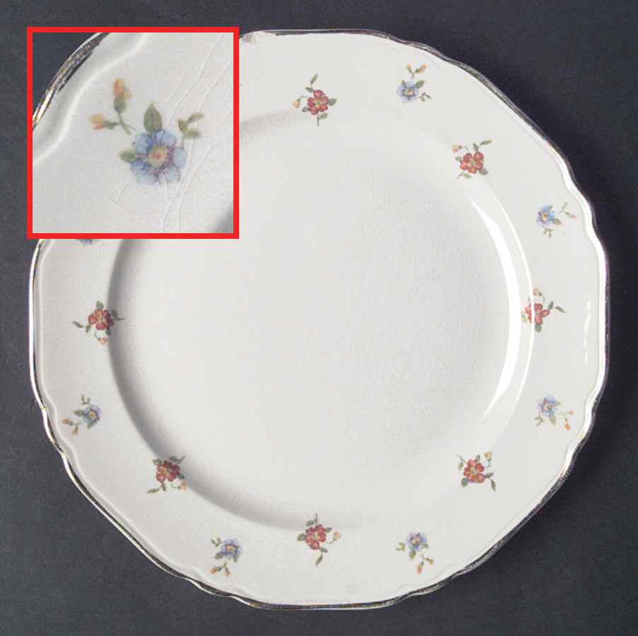CRP18 Luncheon Plate by Crown Potteries-1