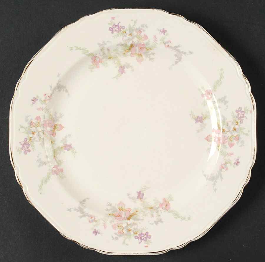 9107 Salad Plate by Crown Potteries-1