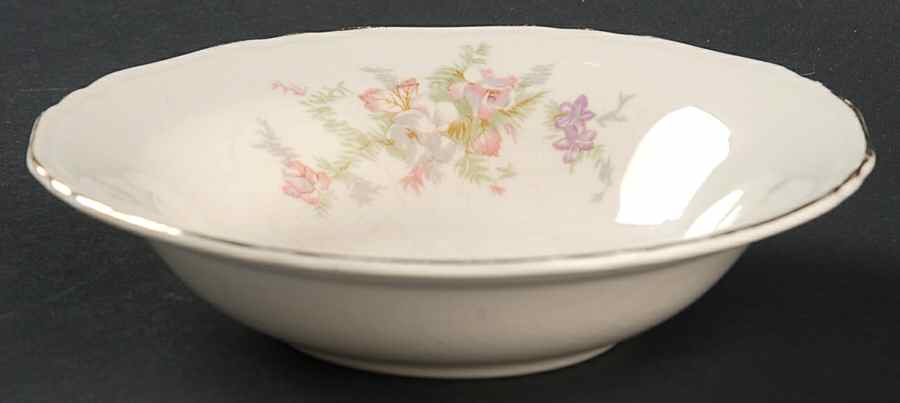 9107 Rim Fruit/Dessert (Sauce) Bowl by Crown Potteries-1