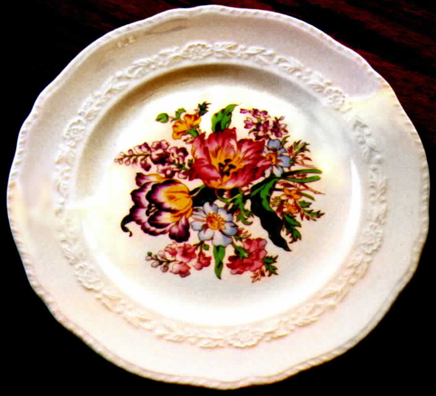 CRP23 Dinner Plate by Crown Potteries-1