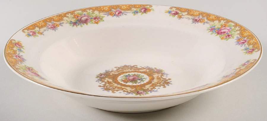 CRP24 Rim Soup Bowl by Crown Potteries-1