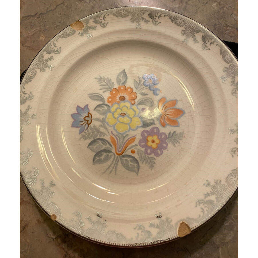 CRP38 Dinner Plate by Crown Potteries-1