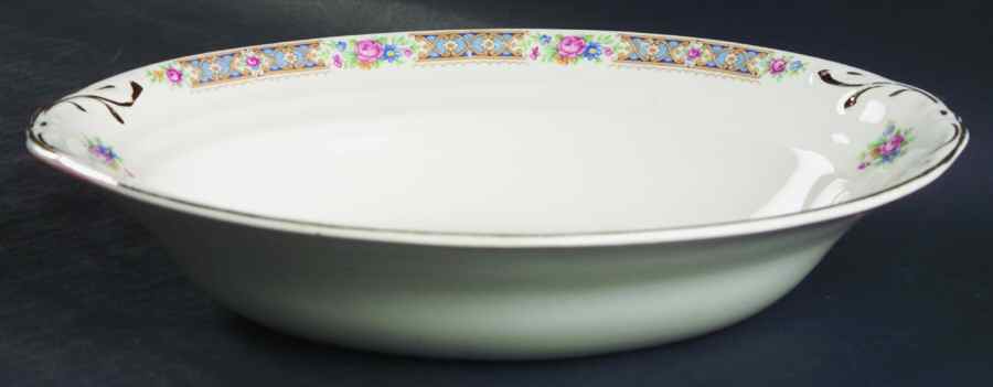 CRP5 9" Oval Vegetable Bowl by Crown Potteries-1
