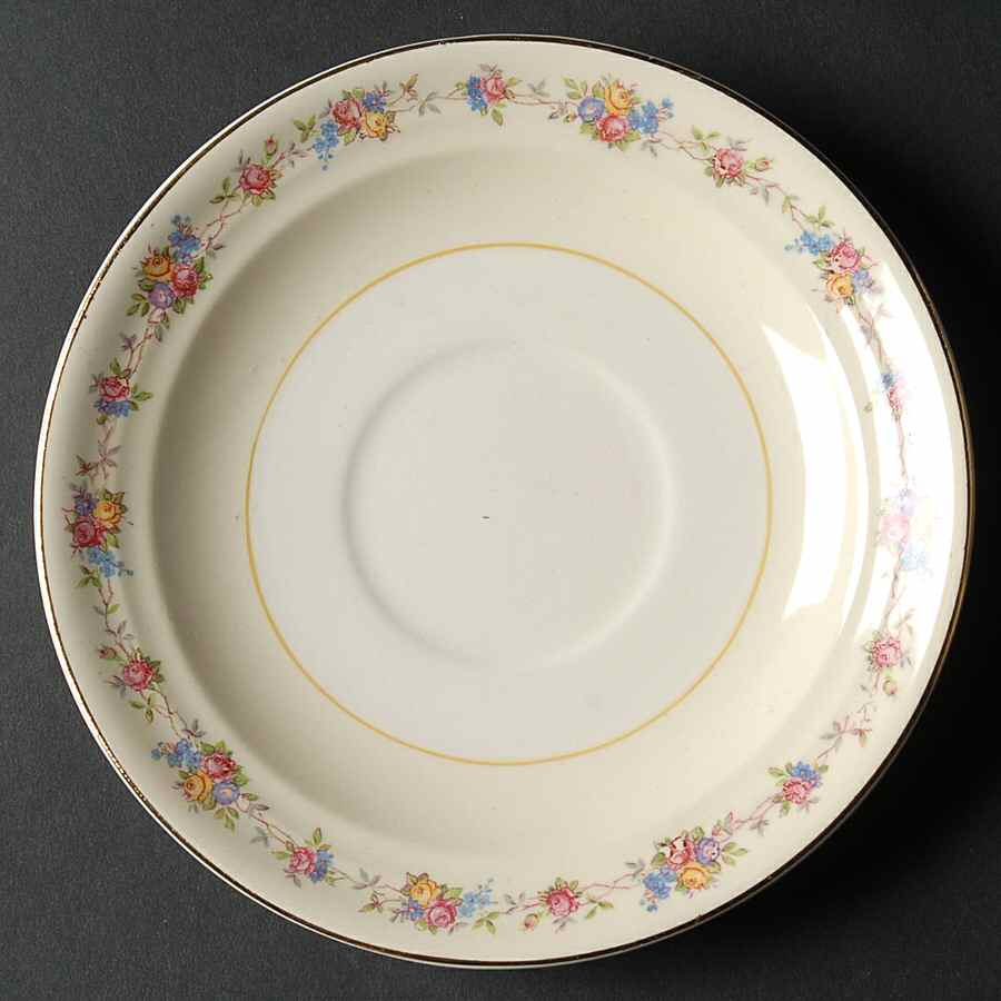 CRP7 Saucer by Crown Potteries-1