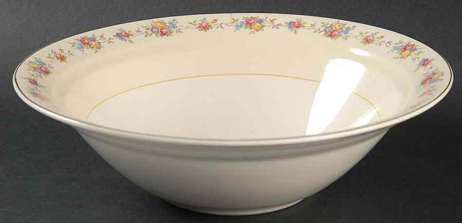 CRP7 8" Round Vegetable Bowl by Crown Potteries-1
