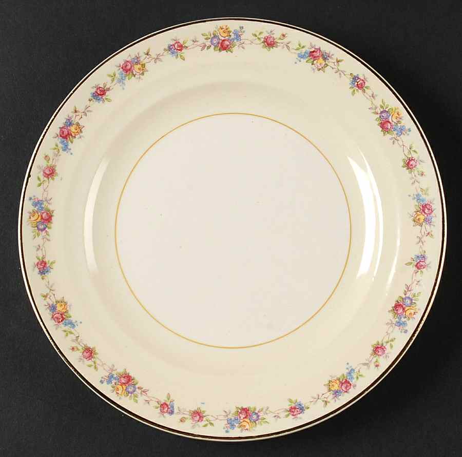 CRP7 Salad Plate by Crown Potteries-1