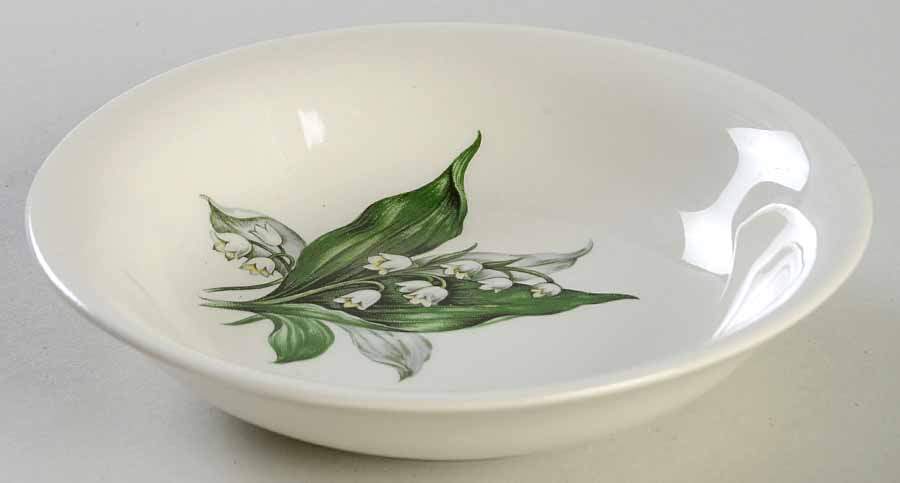 Lily of The Valley Fruit/Dessert (Sauce) Bowl by Crown Potteries-1