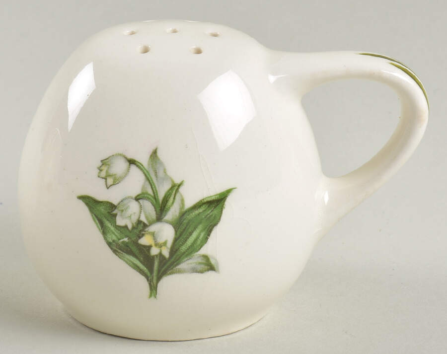 Lily of The Valley Salt Shaker by Crown Potteries-1