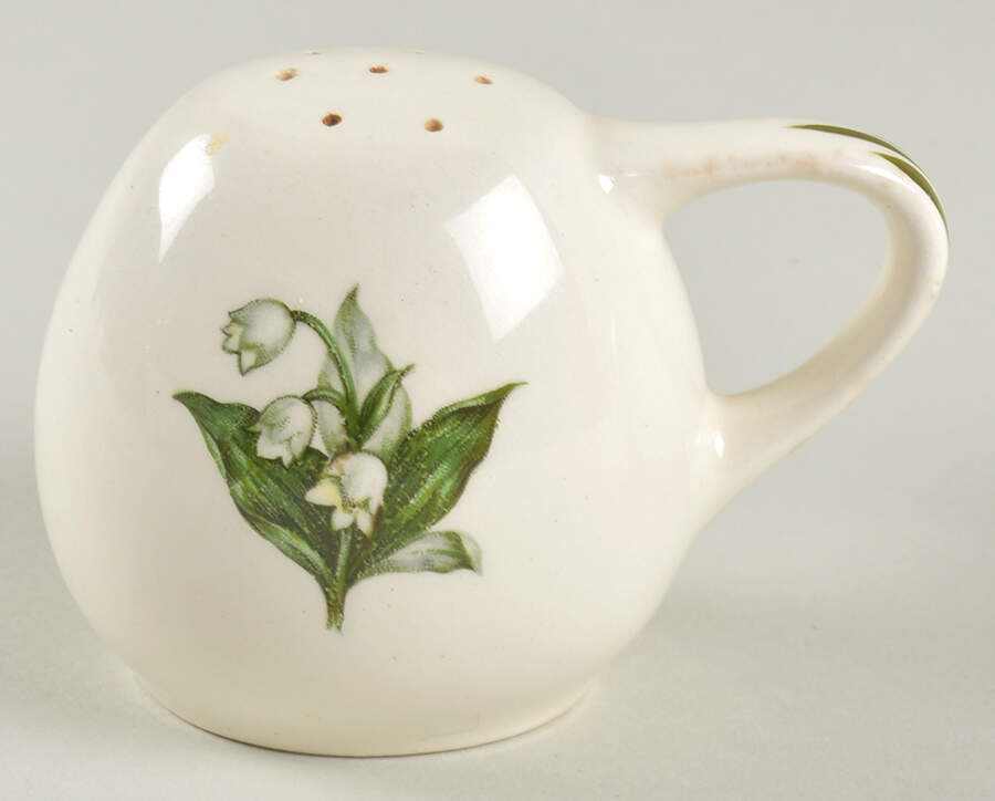 Lily of The Valley Pepper Shaker by Crown Potteries-1