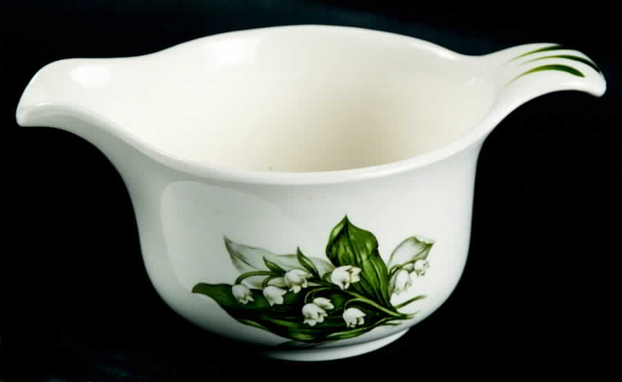 Lily of The Valley Creamer by Crown Potteries-1