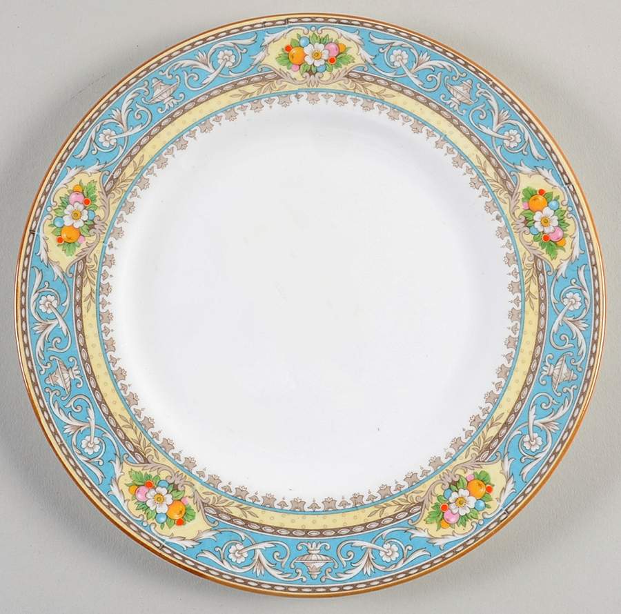 15646 (Smooth Edge) Salad Plate by Crown Staffordshire-1