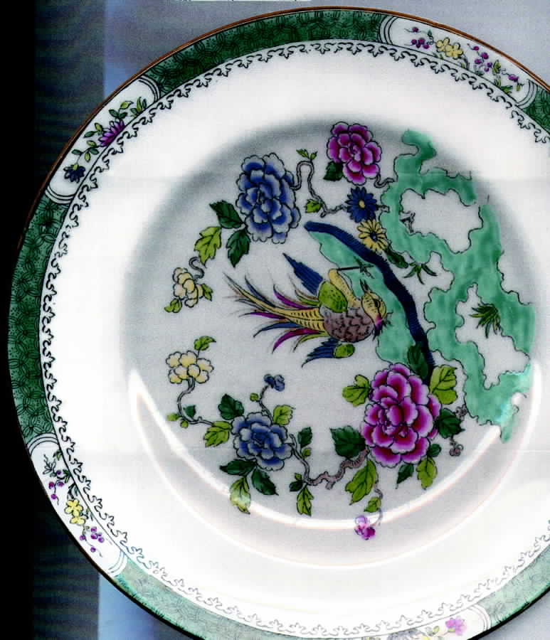 7380 Dinner Plate by Crown Staffordshire-1