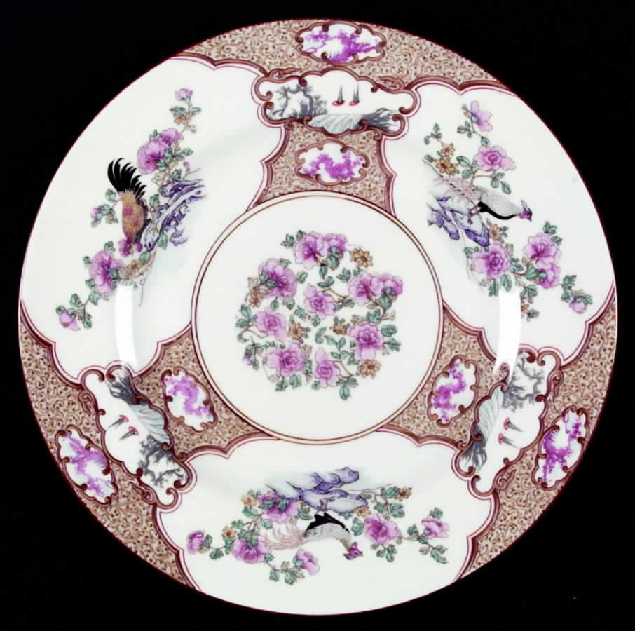7722 Dinner Plate by Crown Staffordshire-1