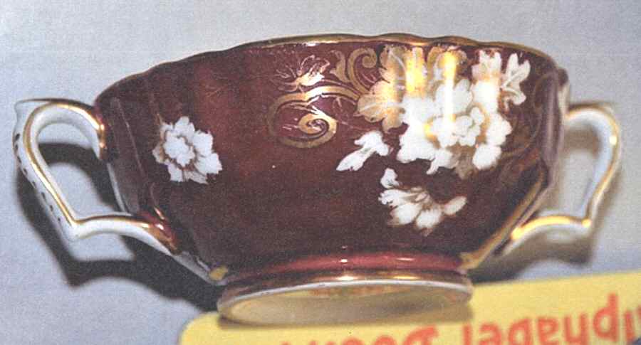A14896 Footed Cream Soup Bowl by Crown Staffordshire-1