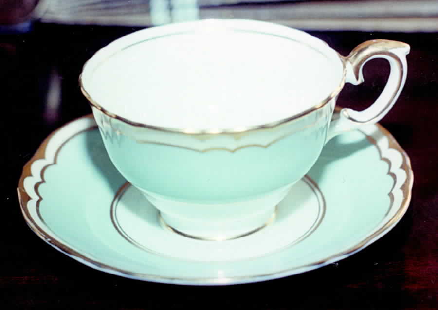 A15106 Footed Cup & Saucer Set by Crown Staffordshire-1