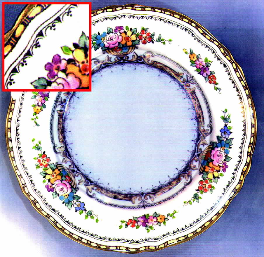 A15304 Saucer by Crown Staffordshire-1