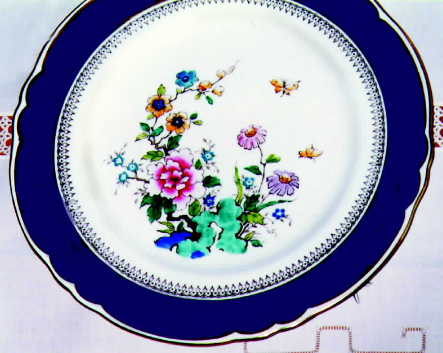 A15323 Dinner Plate by Crown Staffordshire-1
